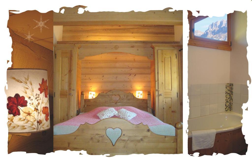 Villa La Joubarbe Au Balcon Du Mont-Blanc Sallanches Zimmer foto